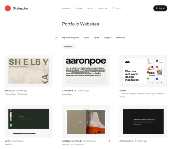 siteinspire